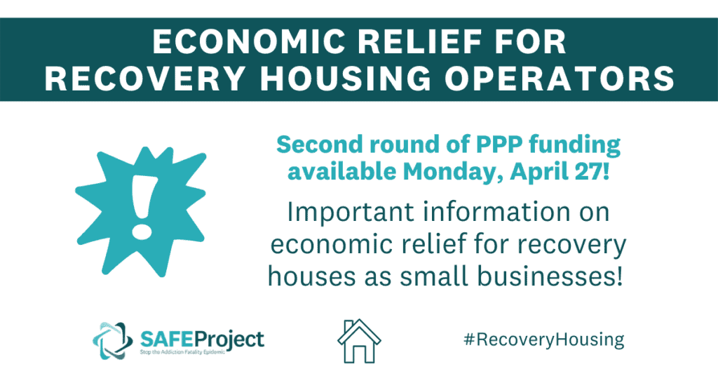 Economic Relief for Recovery Housing Operators SAFE Project
